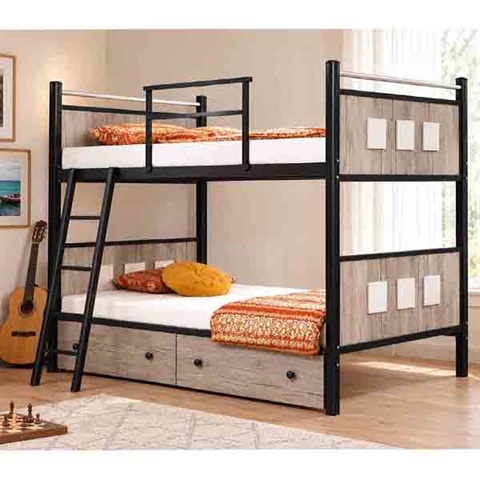 تخت دو طبقه فلزی کارینا  D 102